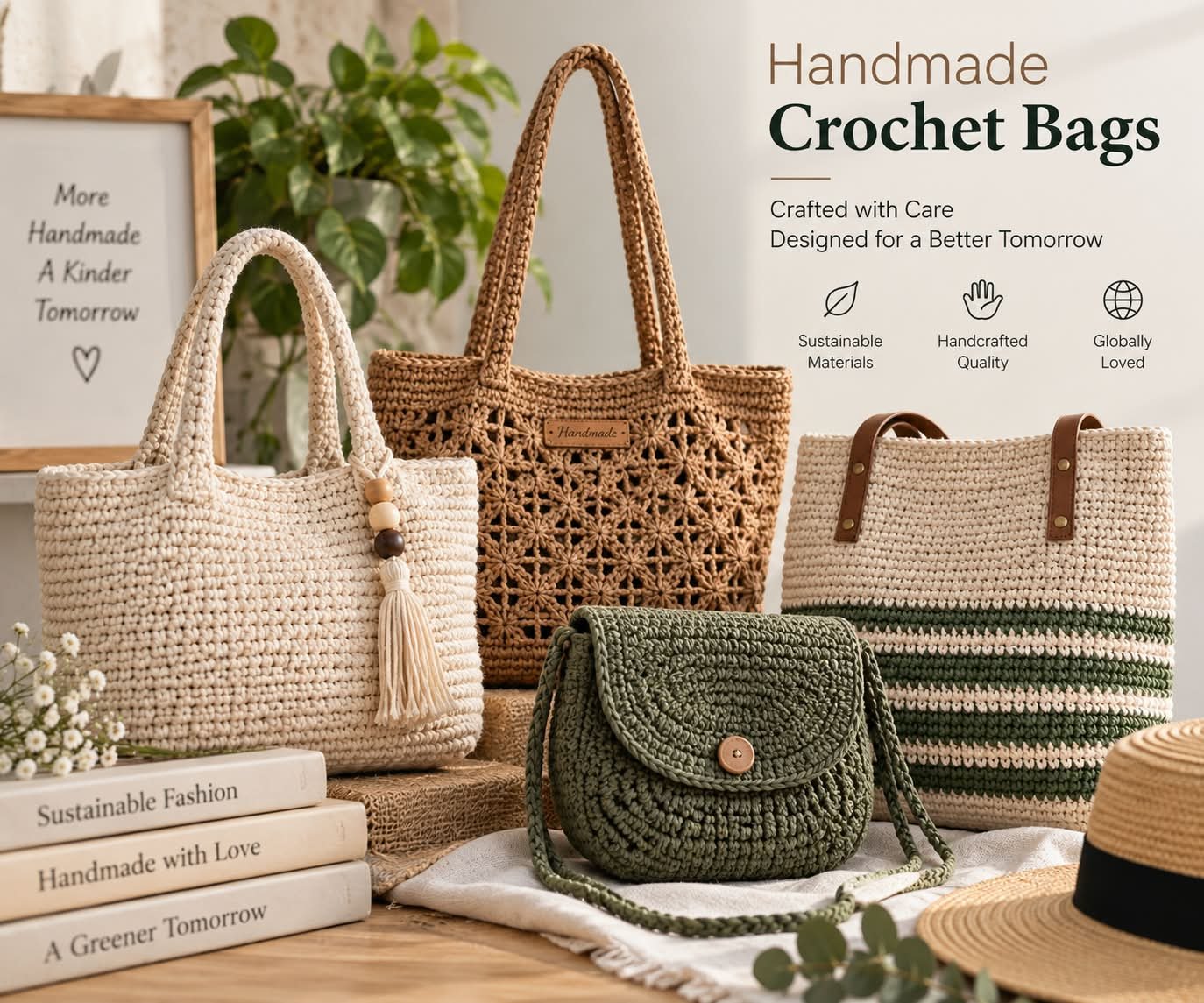 Handmade Crochet Bags